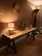 Industriële sidetable werkbank tv meubel landelijk tv kast, Huis en Inrichting, Ophalen, Gebruikt, 100 tot 150 cm, Landelijk