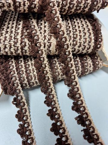 1 haspel, 50 meter, origineel vintage sierband voor 12.50 beschikbaar voor biedingen