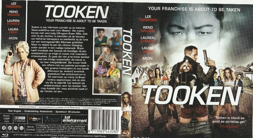 Tooken blu ray ( ned. ondert.), Ophalen of Verzenden, Zo goed als nieuw, Humor en Cabaret