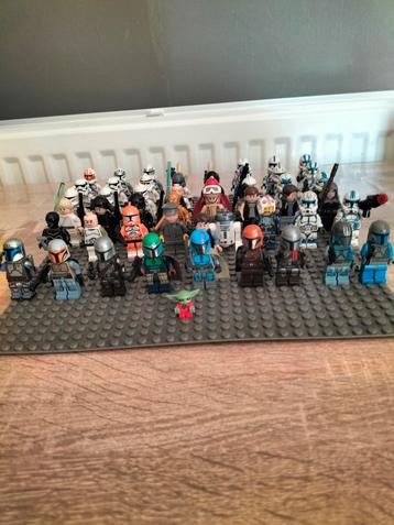 Lego Star Wars minifiguren. beschikbaar voor biedingen