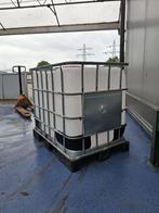 Gebruikte IBC Container 600 liter, Ophalen, Kunststof, Gebruikt, Met kraantje