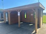 blokhut showmodel 650 x 300, Tuin en Terras, Tuinhuizen, Ophalen, 200 tot 400 cm, 250 tot 500 cm, Blokhut