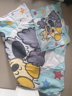 Peuterdekbed Dekbed met 7 hoezen, ook hoeslakens moltons, Gebruikt, Jongetje of Meisje, Ophalen of Verzenden, Wit