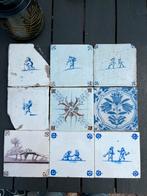 Antieke tegel tegels, Antiek en Kunst, Ophalen of Verzenden