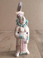Precolumbiaans Maya Beeldje Mexico inca Azteken terracotta, Antiek en Kunst, Ophalen of Verzenden