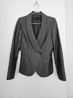 Claudia Strater blazer - khaki - wol/zijdemix - maat 36, Verzenden, Zo goed als nieuw, Maat 36 (S), Grijs