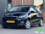Peugeot 108 1.0 E-VTI ACTIVE 5 deurs Airco Cruise Led 1e eig, Auto's, Peugeot, Voorwielaandrijving, 4 stoelen, Zwart, Origineel Nederlands
