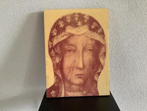 Retro afbeelding van Madonna of Częstochowa ( Polen), Verzamelen, Religie, Zo goed als nieuw, Boek, Ophalen of Verzenden