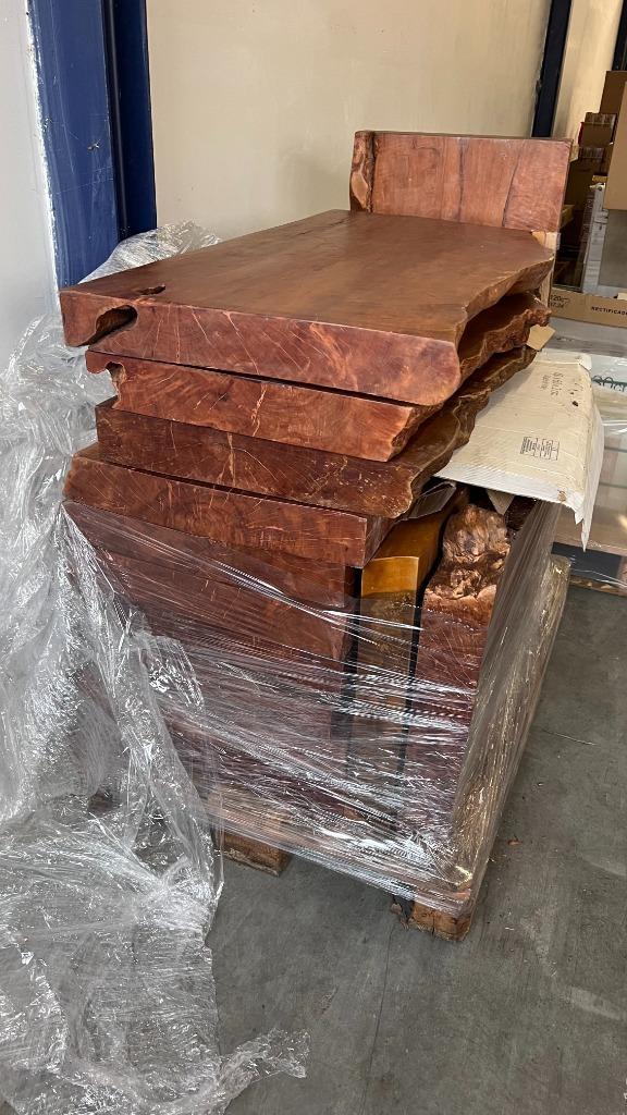 Wastafelbladen gemaakt van suarhout 100x50x10 cm, Doe-het-zelf en Verbouw, Sanitair, Nieuw, Wastafel, Ophalen of Verzenden