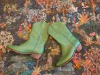 Mooie groene leren cowboy laarzen van La Pintura., Kleding | Dames, Schoenen, Ophalen of Verzenden, Zo goed als nieuw, Groen, Hoge laarzen