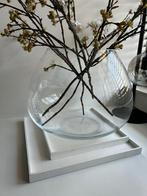Glazen vaas / windlicht, Huis en Inrichting, Ophalen, Overige kleuren, Minder dan 50 cm, Glas