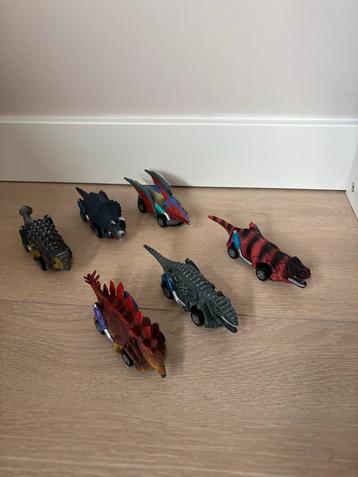 Dino Race Auto's - 6 Stuks! beschikbaar voor biedingen