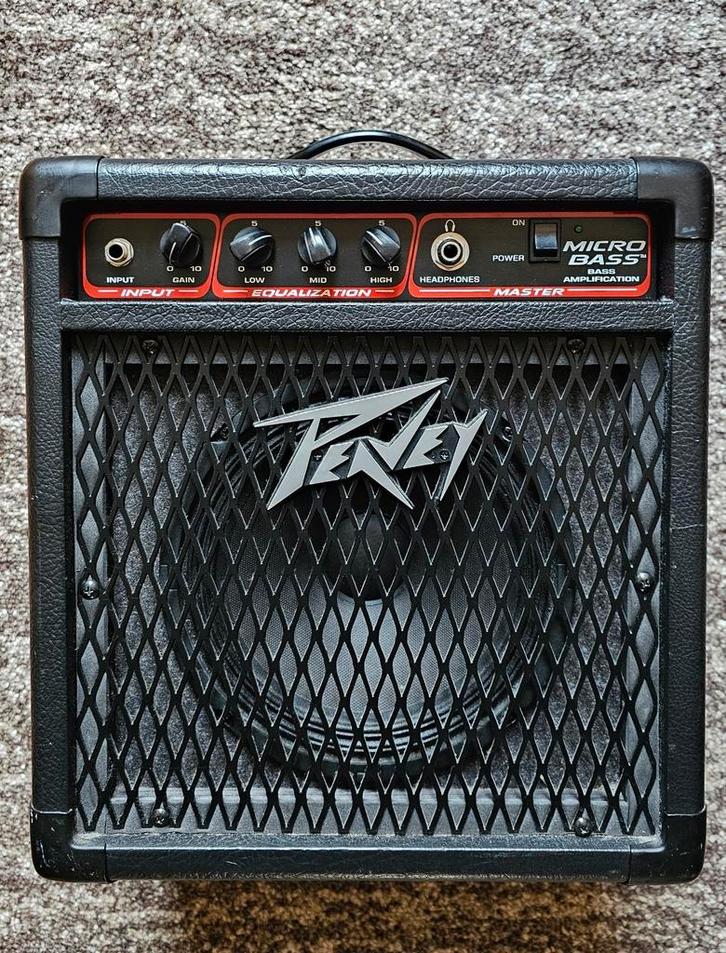Peavey MicroBass 20-Watt 1x8 - DEFECT, Muziek en Instrumenten, Versterkers | Bas en Gitaar, Zo goed als nieuw, Minder dan 50 watt