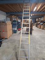 Aluminium ladder 4 meter lang, Doe-het-zelf en Verbouw, Ladders en Trappen, Ophalen, Zo goed als nieuw, 4 meter of meer