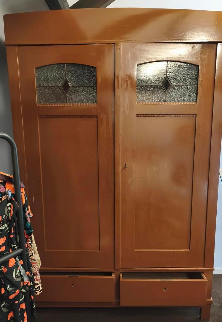 Prachtige antieke kleerkast, Antiek en Kunst, Antiek | Meubels | Kasten, Ophalen