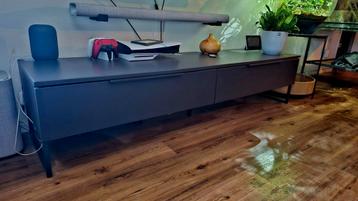 Moderne TV meubel - antracietkleurig