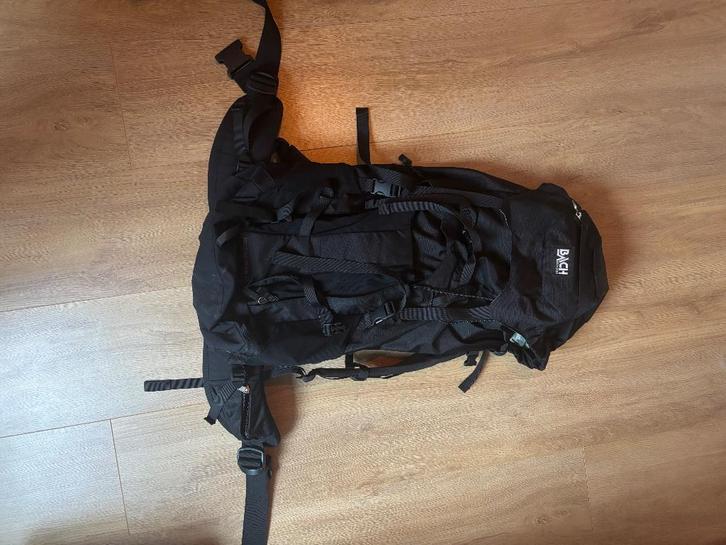 Bach backpack 53 liter, Sieraden, Tassen en Uiterlijk, Tassen | Reistassen en Weekendtassen, Zo goed als nieuw, Zwart, 60 tot 80 cm