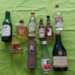 10  mini flesjes alcohol , whisky is leeg., Ophalen, Verpakking