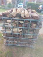 Openhaard hout dikke kuub hard en zachthout door elkaar., Minder dan 3 m³, Ophalen, Overige houtsoorten, Blokken