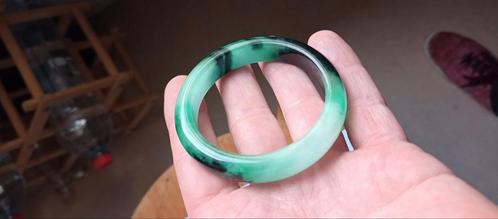 Gecertificeerd Meerkleurig Jadeiet Jade Armband Burma 56,5mm, Sieraden, Tassen en Uiterlijk, Armbanden, Nieuw, Overige materialen