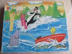 VINTAGE Looney Tunes PUZZEL jaren 80 90 TWEETY SYLVESTER 35, Ophalen of Verzenden, Gebruikt, Tv, Overige typen