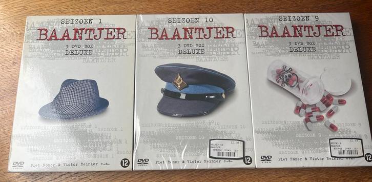 Baantjer DVD Boxset Seizoen 1, 9 & 10, Cd's en Dvd's, Dvd's | Tv en Series, Zo goed als nieuw, Thriller, Boxset, Vanaf 12 jaar