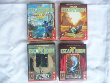 4 spellen Escape room pocket oa crew v/s crew, 5 euro/stuk beschikbaar voor biedingen
