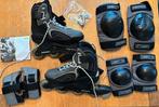 Bauer Skeelers met Beschermers mt 41, Ophalen, Gebruikt, Bauer, Inline skates 4 wielen