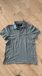 Lyle&Scott polo maat S, valt als XS, Maat 46 (S) of kleiner, Grijs, Lyle&Scott, Ophalen of Verzenden