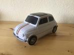 Fiat 500 -  blik/trommel - wit met Italiaanse vlag, Ophalen of Verzenden, Zo goed als nieuw, Overige