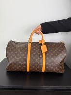 LOUIS VUITTON KEEPALL MAAT 55, 40 tot 60 cm, 30 cm of meer, Bruin, Verzenden