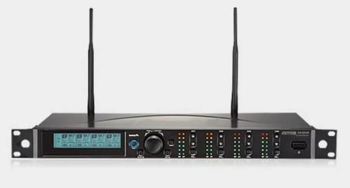 Dateq DA-1004R/6 4 kanaals draadloze mic. ontvanger, NIEUW, Muziek en Instrumenten, Microfoons, Nieuw, Overige typen, Draadloos