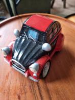 Citroen 2CV zwart rode spaarpot, Ophalen of Verzenden, Zo goed als nieuw