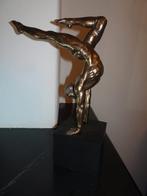 Brons Kleurig beeld Atleet Man - Veronese Design, Antiek en Kunst, Ophalen of Verzenden