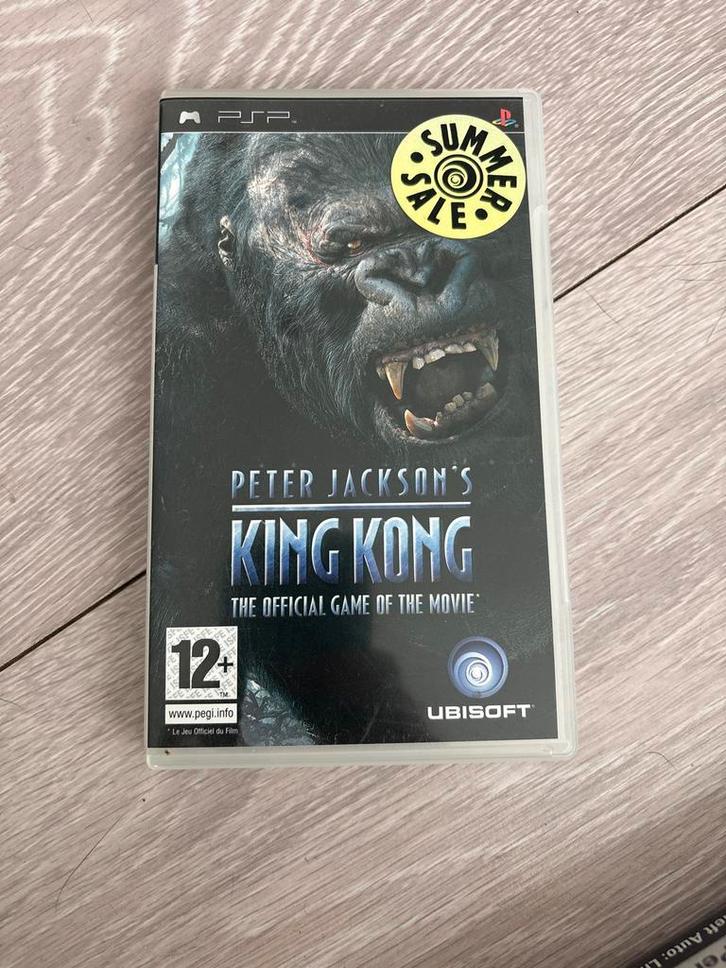 King Kong - PSP Game, Spelcomputers en Games, Games | Sony PlayStation Portable, Gebruikt, Avontuur en Actie, 1 speler, Vanaf 12 jaar