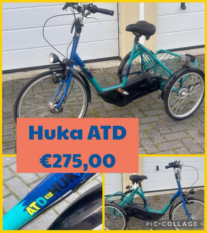 Mooie Huka Driewieler volwassenen in prima staat , rijklaar, Diversen, Verpleegmiddelen, Gebruikt, Ophalen of Verzenden