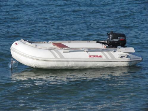 Rubber boot, Opblaasbare boot, Suzumar DS290 met buitenboord, Watersport en Boten, Rubberboten, Gebruikt, Overige merken, Aluminium