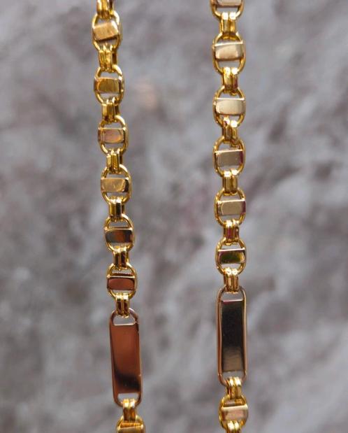 Afgeprijsd gouden Kingsley ketting 40.66 gram, Sieraden, Tassen en Uiterlijk, Kettingen, Nieuw, Goud, Goud, Ophalen of Verzenden