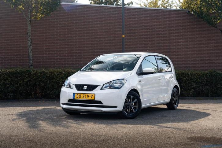 Seat Mii 1.0 44KW 2013 Wit, Auto's, Seat, Particulier, Mii, ABS, Airbags, Airconditioning, Bluetooth, Boordcomputer, Centrale vergrendeling