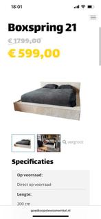 Boxspring met opbergruimte - Nu €599!, Ophalen of Verzenden