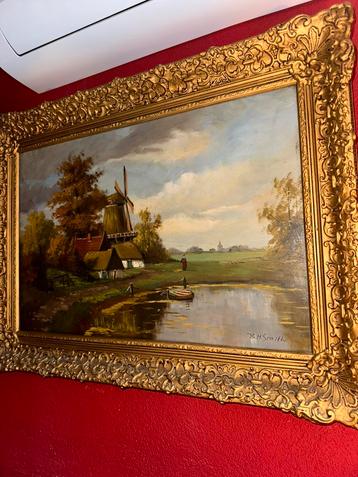 Schilderij klassiek beschikbaar voor biedingen