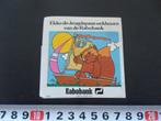 sticker rabobank strip ekko jeugdspaar eekhoorn zeilen, Verzamelen, Ophalen, Zo goed als nieuw, Bedrijf of Vereniging