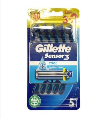 Gillette Sensor 3 Cool 5 stuks beschikbaar voor biedingen
