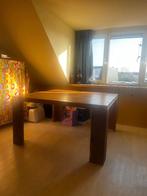 Eettafel van steigerhout, Ophalen, Gebruikt, Stoer en industrieel, Vierkant