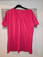 Roze shirt met v hals, Kleding | Dames, Grote Maten, Ophalen of Verzenden, Gedragen, Roze, Shirt of Top