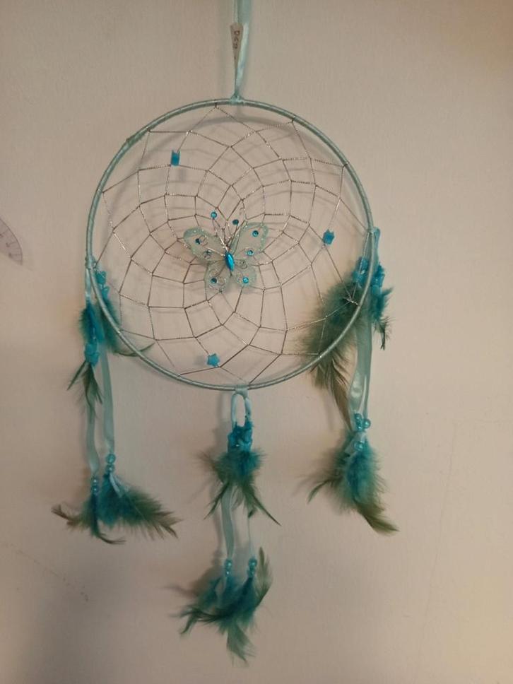 Groene Dromenvanger Vlinder, Huis en Inrichting, Woonaccessoires | Kransen, Zo goed als nieuw, Ophalen of Verzenden