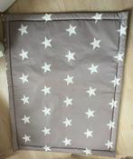 Beige Boxkleed/ boxdek met  sterren van Jollein 75/95 cm, Ophalen, Gebruikt