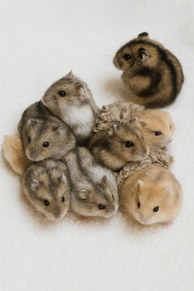 Lieve, kindvriendelijke tamme dwerghamster, Dieren en Toebehoren, Knaagdieren, Hamster, Oktober, Tam