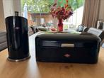 Wesco broodtrommel en keukenrol houder- Zo goed als nieuw!, Huis en Inrichting, Ophalen of Verzenden, Zo goed als nieuw
