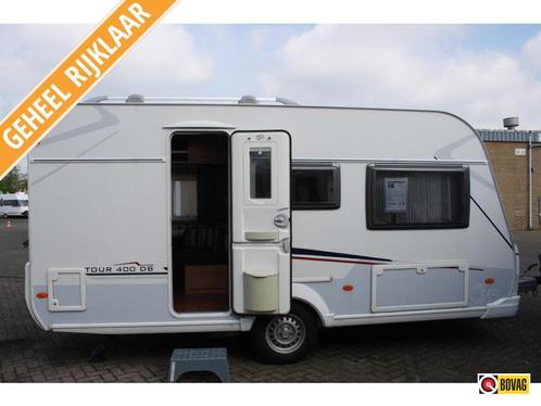 TEC Tour 400 DB, Caravans en Kamperen, Caravans, tot en met 4, 750 - 1000 kg, Treinzit, T.E.C., Dwarsbed, Overige typen, 4 tot 5 meter